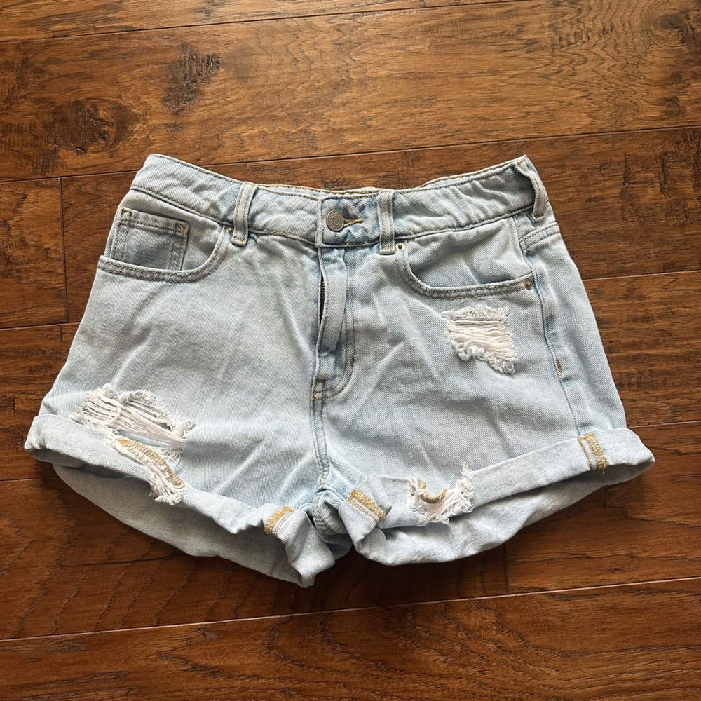 PacSun Light Blue Denim Shorts